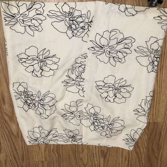 rafael sport floral lined skirt lined blend size large L Zip - Picture 8 of 10